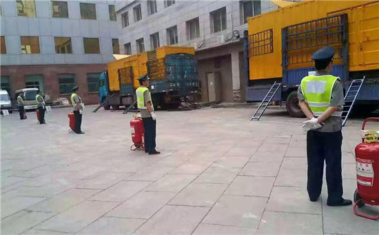 临沭租赁发电机案例